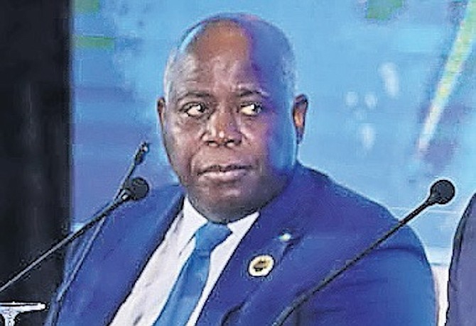 PRIME Minister Philip ‘Brave’ Davis said during a news conference that member states of CARICOM have agreed to assist the Haitian National Police. Photo: Austin Fernander