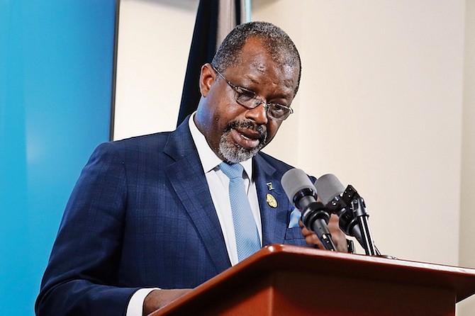 NATIONAL Security Minister Wayne Munroe. 
Photo: Mia Gardner