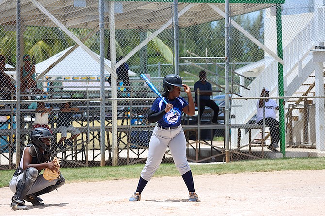 Long Island batter at the plate.