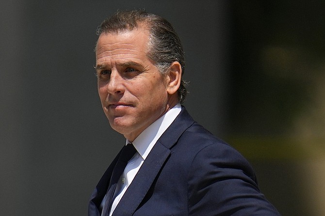 President Joe Biden’s son Hunter Biden leaves after a court appearance, Wednesday, July 26, 2023, in Wilmington, Del. Attorney General Merrick Garland announced Friday, Aug. 11, he has appointed a special counsel in the Hunter Biden probe, deepening the investigation of the president’s son ahead of the 2024 election. 
Photo: Julio Cortez/AP