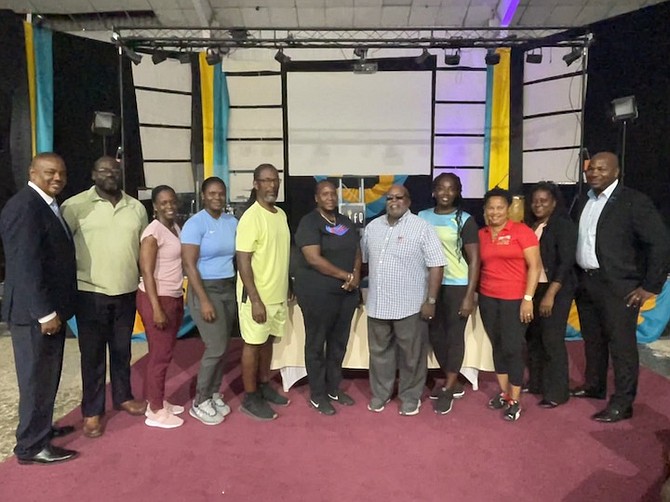 Varel Davis and her executive team will carry out duties for the next two years for the Government Secondary Schools Sports Association (GSSSA).