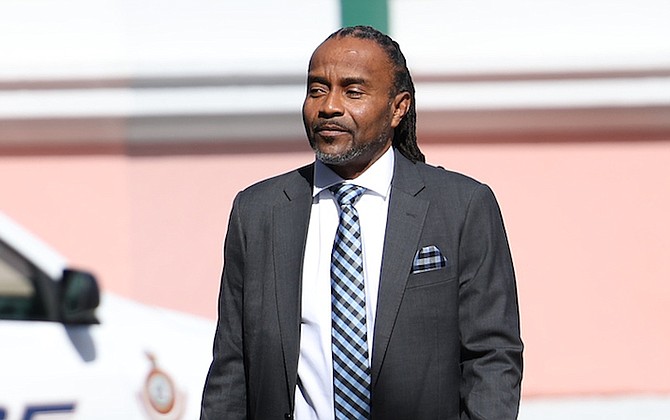 North Abaco MP Kirk Cornish outside court in November 2023.
Photo: Dante Carrer