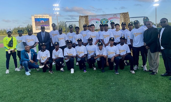 A FIRST OF MANY: A 20-member (15U) team will represent The Bahamas at the World Baseball Softball Confederation’s (WBSC) 15U Pan American Championship in the Dominican Republic for the first time this weekend.