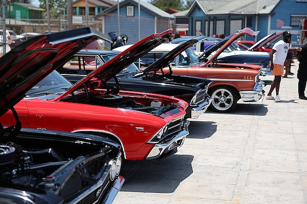 The Antique Auto Club of The Bahamas Car Show at Arawak Cay on May 11, 2024. Photo: Dante Carrer/Tribune Staff