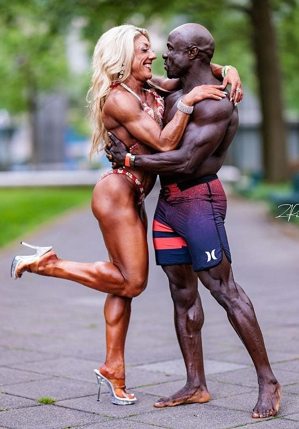 The husband-and-wife team of bodybuilders Serena and Jimmy Norius are preparing for the New York Pro Show this weekend.