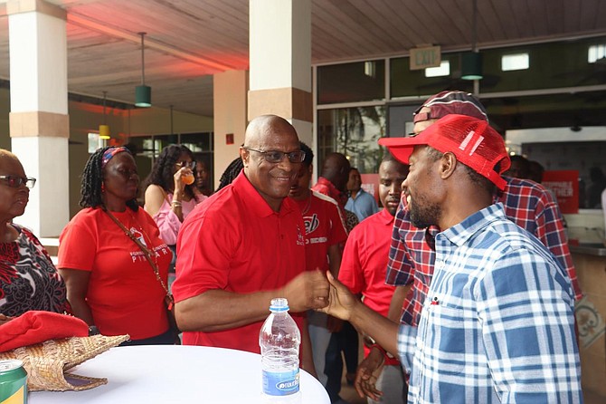Opposition leader Michael Pintard hosted a 'Meet the Leader Mix and Mingle' for supporters of his leadership campaign at the Breezes resort, Cable Beach on Friday, May 17, 2024.