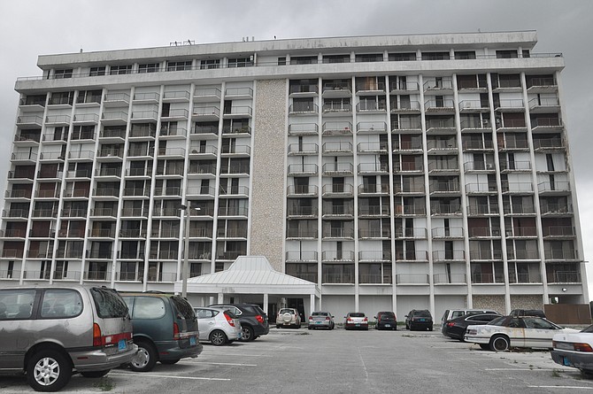 The Lucayan Towers South complex in Grand Bahama. Photos: Vandyke Hepburn