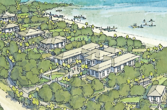 $75m Turtlegrass Resort and Island Club rendering