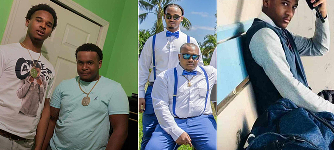 Brothers Philip McCarron Christie, 24, Philip D’Caprio Christie, 23, and D’Angelo Christie, 20, were killed in a collision shortly after 2am on September 2, 2024.