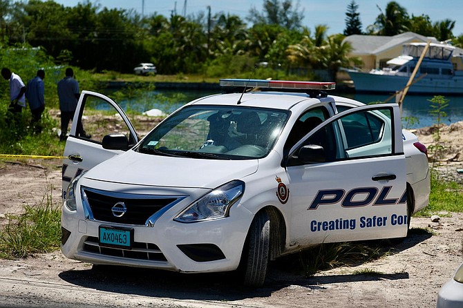 The scene of an alleged drowning at Coral Harbour canal on September 7, 2024