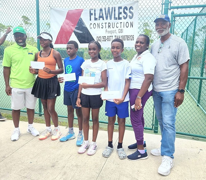 Top junior tennis players get financial support thanks to Baha Mar.