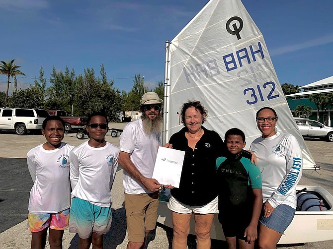 The Grand Bahama Sailing Club is preparing to send six young sailors to compete in the prestigious Optimist National Championships in Exuma this weekend, thanks to a timely donation from HG Christie.