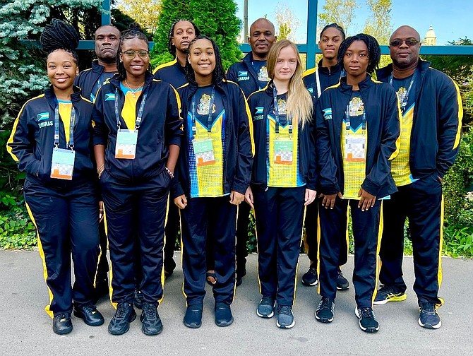 TEAM Bahamas at the 45th World Chess Olympiad in Budapest, Hungary.