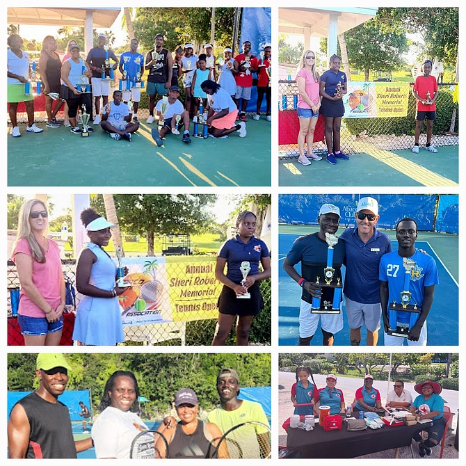 The 4th Annual Sheri Roberts Tennis Open in Abaco.