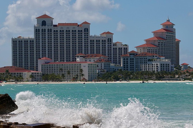 Baha Mar pictured on Sunday. Photo: Dante Carrer/Tribune Staff