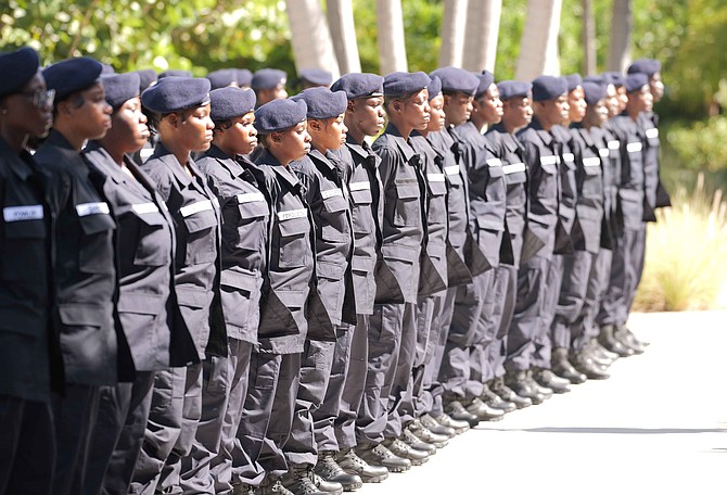 The National Youth Guard graduation. Photo: Nikia Charlton