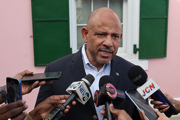 FNM Chairman Dr Duane Sands. Photo: Dante Carrer/Tribune