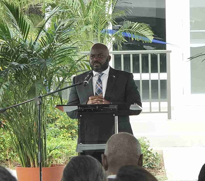 CHIEF Justice Ian Winder at the Family Court opening event yesterday. Photo: Nikia Charlton