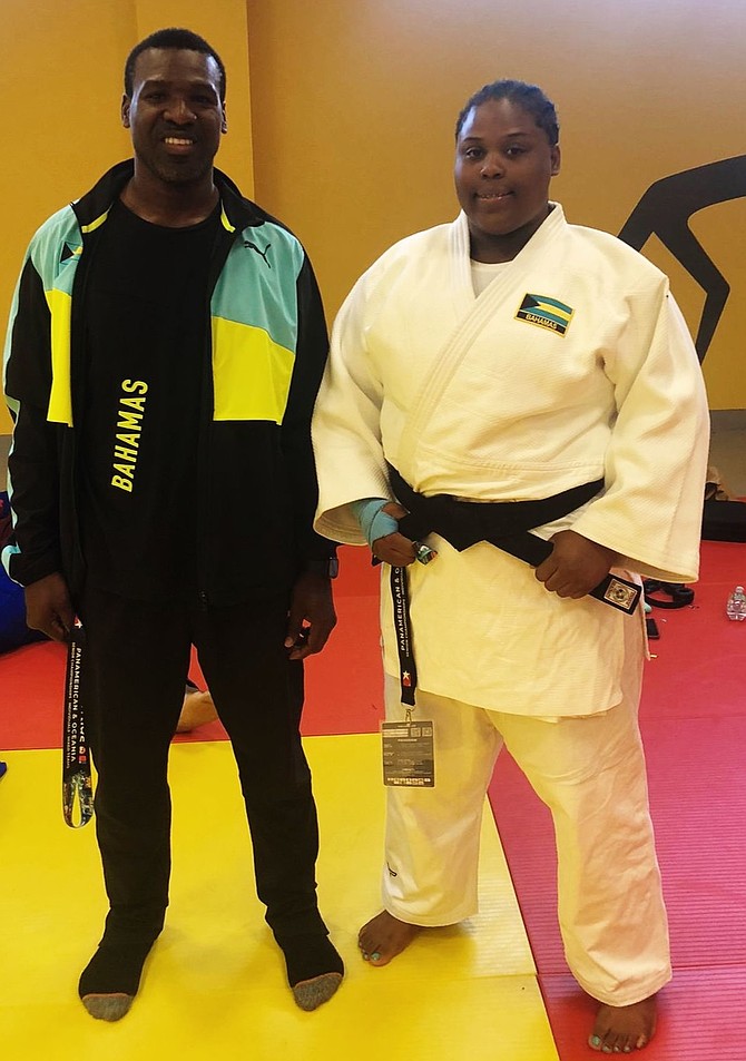 Sensei Willard McKenzie and Karra Hanna