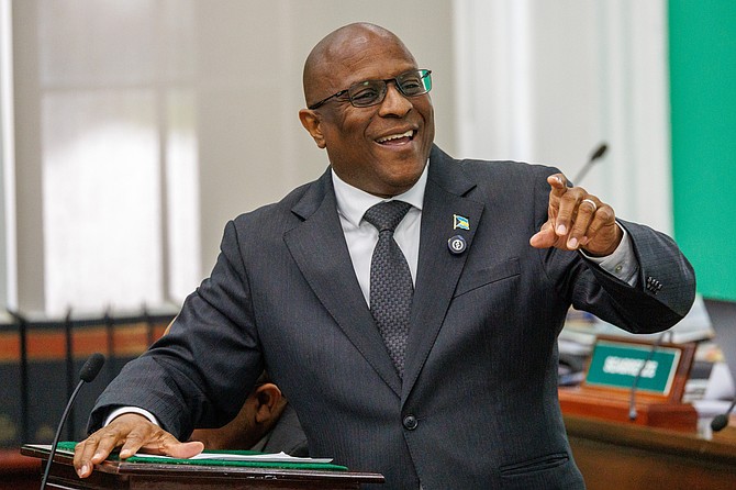 FNM leader Michael Pintard. 
Photo: Dante Carrer/Tribune Staff