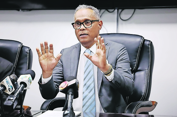 Health Minister Dr Michael Darville