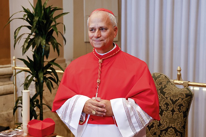 Pope Leo XIV, former Cardinal Robert Francis Prevost, a native of Chicago.