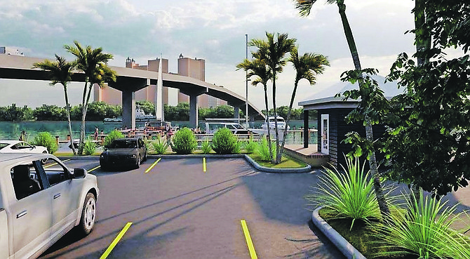 Images showing how the proposed Freetown Marina would have looked.