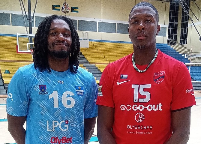 Kyle Wilson (left) and Shonari Hepburn