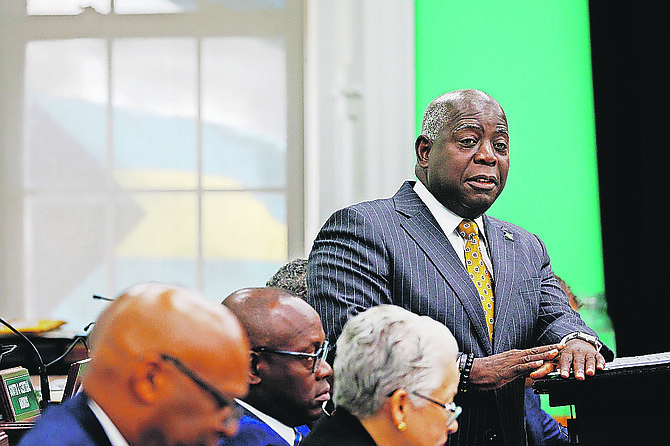 Prime Minister Philip "Brave" Davis. 
Photo: Dante Carrer/Tribune Staff