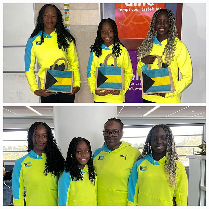 The U12 team is pictured as they head off to Santo Domingo.