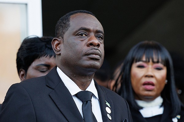 Coalition of Independents (COI) Party Leader Lincoln Bain during the opening of COI Headquarters on June 28, 2025. Photo: Dante Carrer/Tribune Staff