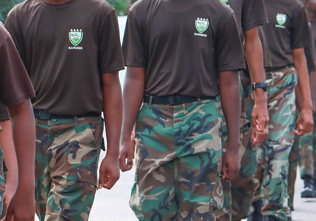 File photograph of participants in a previous RBDF Rangers activity.