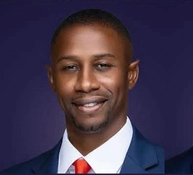 FNM candidate for West GB and Bimini Omar Isaacs.