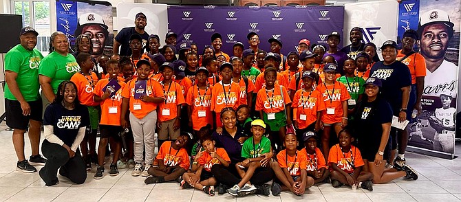 The Wenty Ford Sports Foundation wrapped up its first annual Winners’ Summer Camp. Our Winners had a blast rotating through baseball stations, including hitting, throwing, catching and fielding. Campers sharpened their skills with infield drills and position rotations, building confidence and teamwork with every play. With regard to mentorship, volunteer Travis Harrison of the Core Development Houston prayed with the campers. Campers put their S.T.E.A.M. skills to the test as they presented and raced their recycled cars.