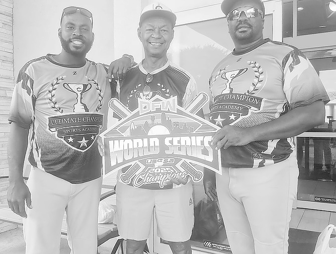 (L-R) SeDale McKenzie, Selwyn McKenzie Sr and CJ McKenzie.