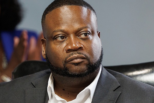 General Manager of the Broadcasting Corporation of The Bahamas Clint Watson during a ceremony for the signing of an industrial agreement between the BCPOU and the Broadcasting Corporation of the Bahamas at the corporation’s headquarters on August 20, 2025. Photo: Dante Carrer/Tribune Staff
