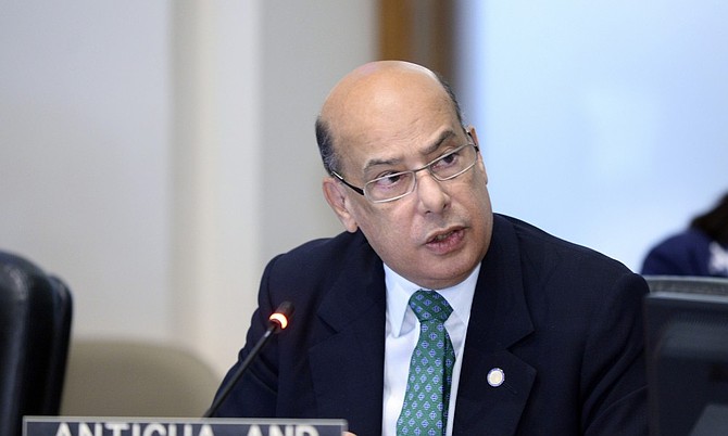 Antigua and Barbuda’s ambassador to the United States, Sir Ronald Sanders