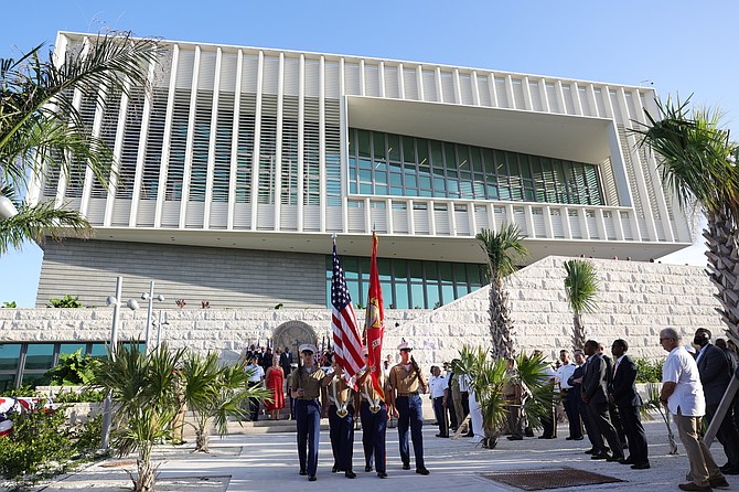 The US Embassy at 235 Shirley Street in Nassau.