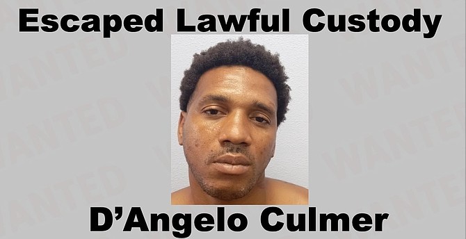 A wanted bulletin for D'Angelo Culmer.