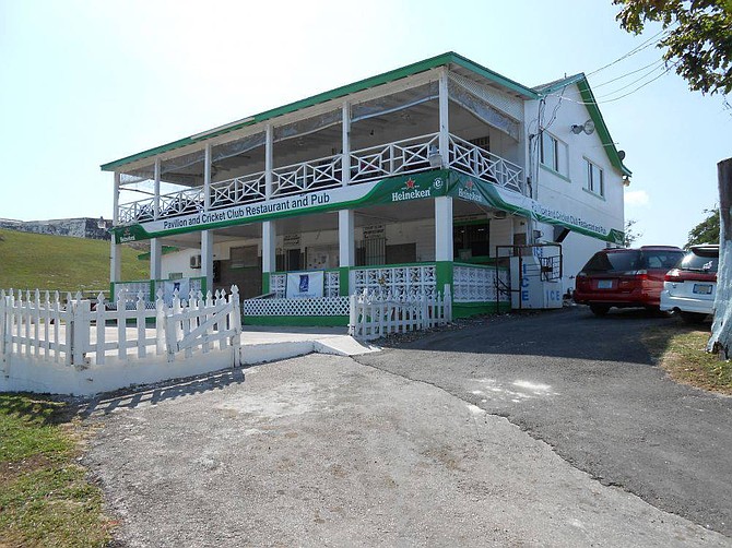 Cricket Club Restaurant and Pub in Nassau.
