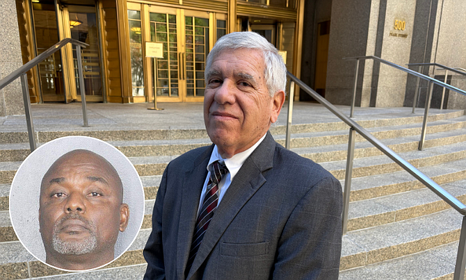 Martin Roth represents Darrin Roker (inset).