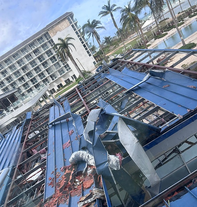 SCENES of damage in Jamaica as witnessed by Bahamians following the passage of Hurricane Melissa.