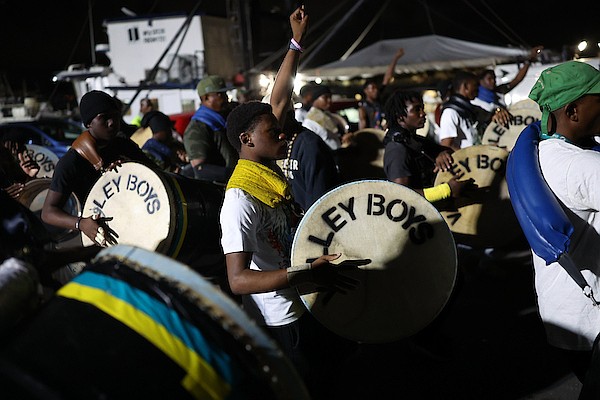 The World Famous Valley Boys held a practice at Potter's Cay on November 2, 2025. Photo Dante Carrer/Tribune
