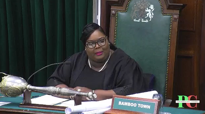 House Speaker Patricia Deveaux