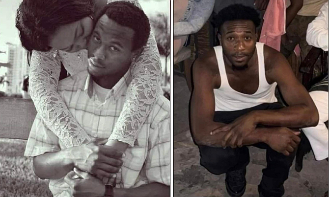 Michael Reckley (left) and Khristen Francis