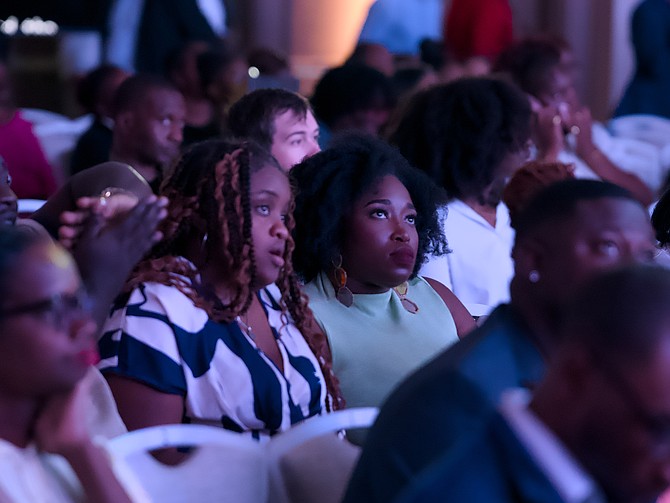 PARTICIPANTS look on during the Govt’s 242 Influencers & Creative Conference at Baha Mar on March 29, 2026. Photo: Chappell Whyms Jr