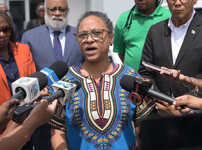 National Reference Laboratory director Dr Indira Martin