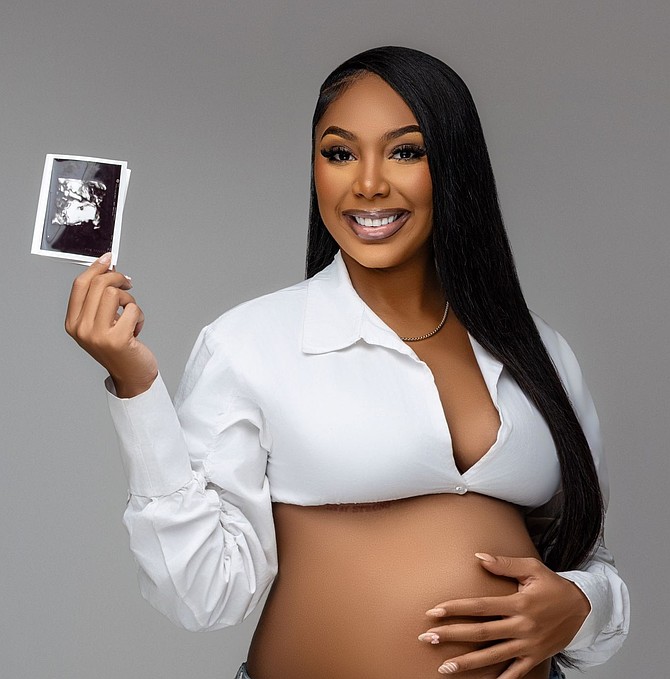 Danille Hanna, 26, said the idea for Her Village Foundation grew out of her own transition into motherhood last month and the messages she received from other
women online.