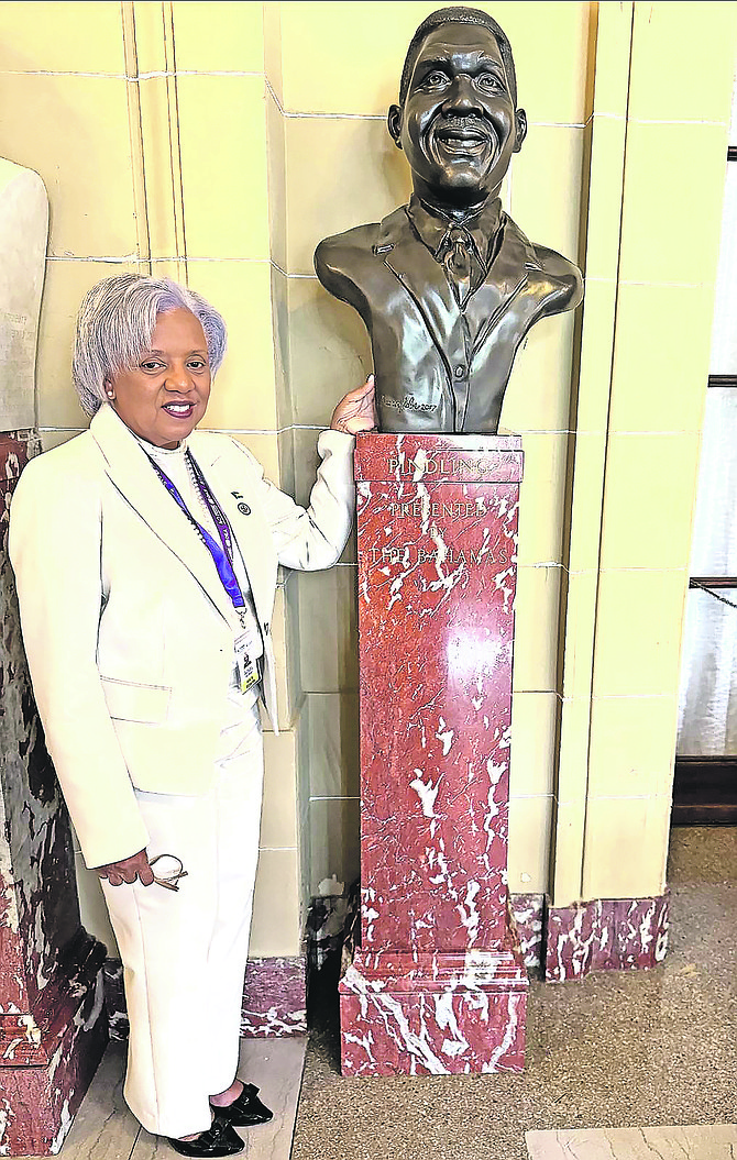 Minister of Social Services and Principal Delegate for The Bahamas, Barbara Cartwright