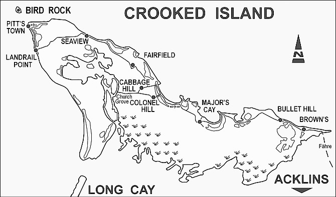 Crooked Island Map
Photo: Marinas.com
